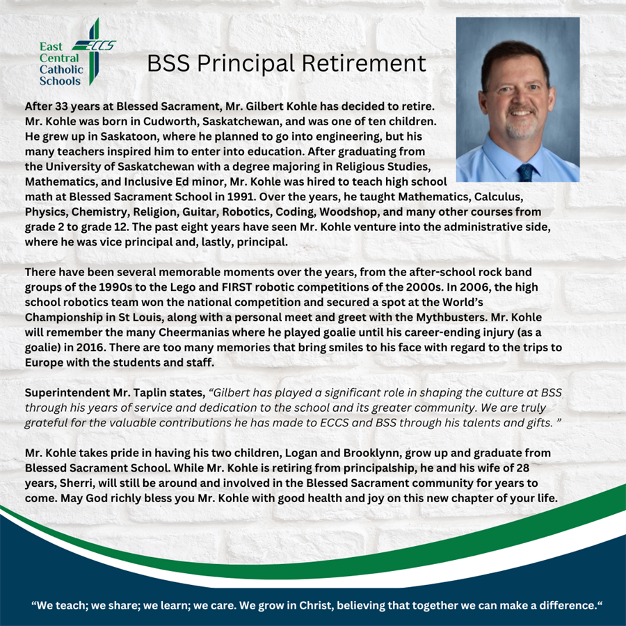 BSS Principal Retirement