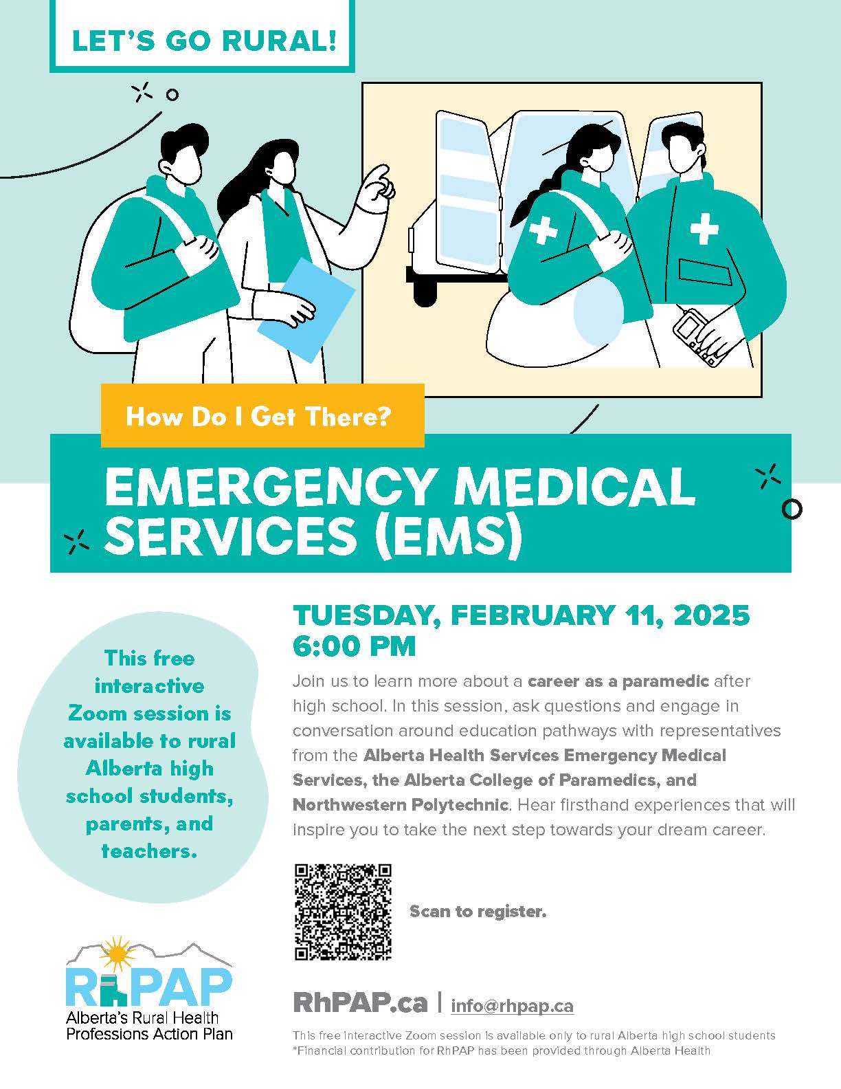 RhPAP How Do I Get There EMS 2025