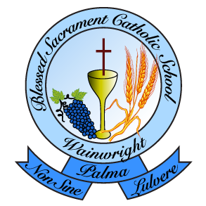 Blessed Sacrament School logo